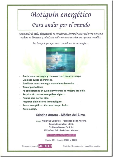 Foto letrero Botiquin Energetico 001